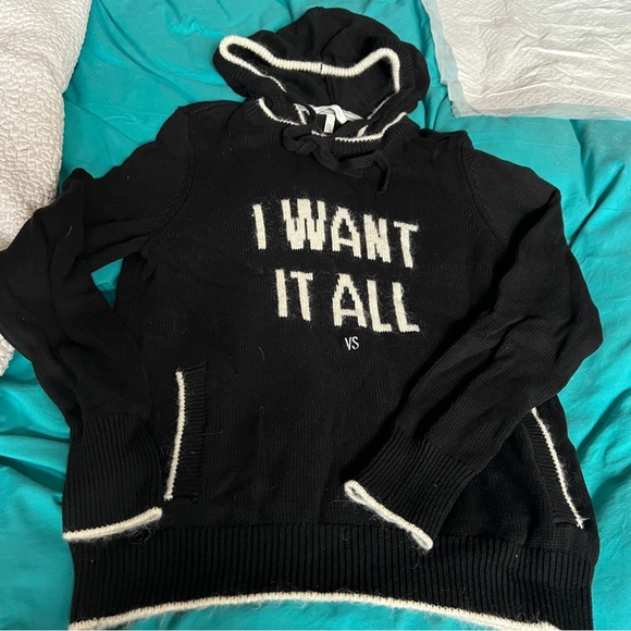 VS SWEATER PULLOVER RARE I WANT IT ALL 2015 - Picture 2 of 15